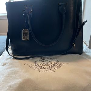 Ralph Lauren Large Soft Leather Handbag- Excellent Condition